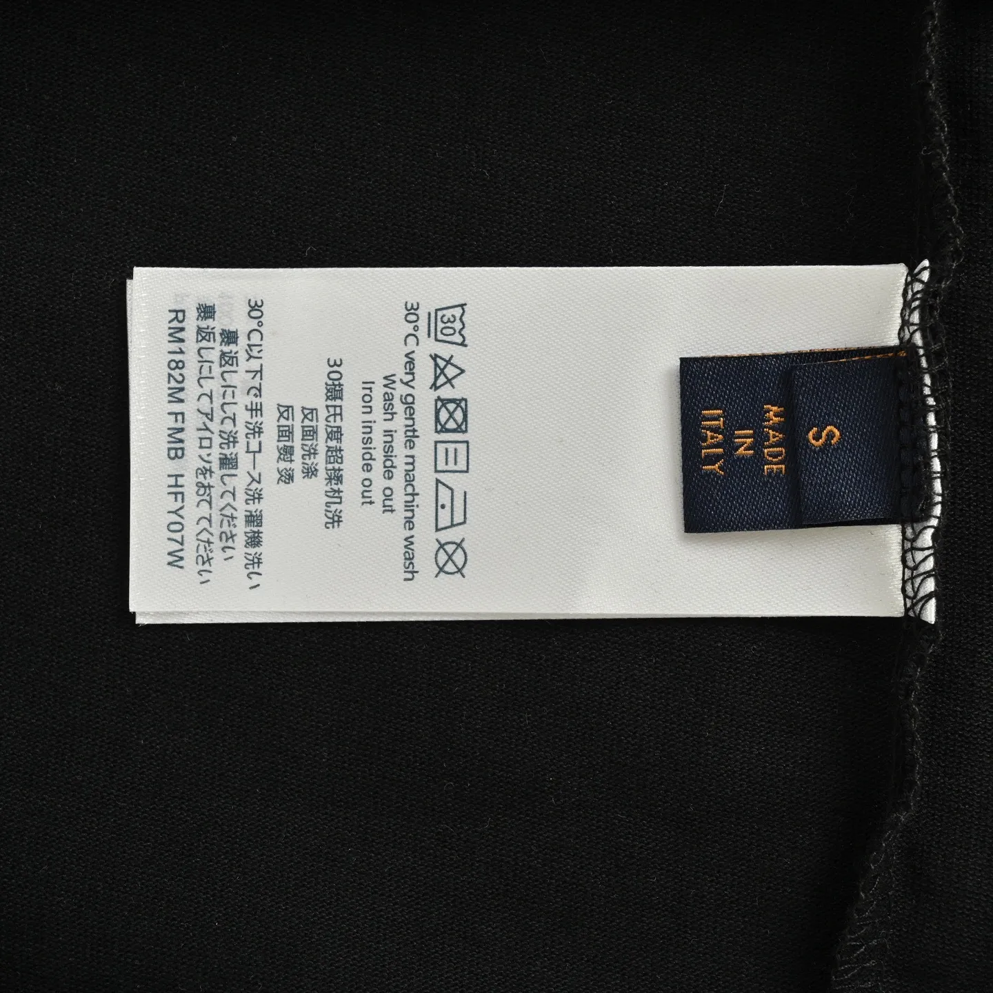 Louis Vuitton/Louis Vuitton 24ss back sun foam printed short sleeves